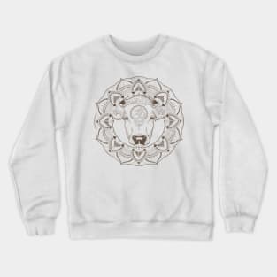 Mandala Cow Crewneck Sweatshirt